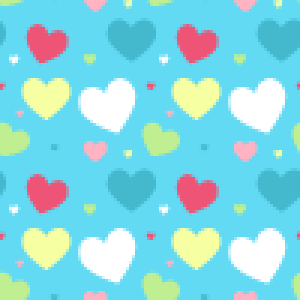 _Colorful_Blue_Heart_Background